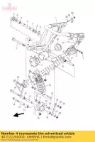 4X7221240000, Yamaha, bus 2 yamaha xv xvs 535 1100 1988 1989 1990 1991 1992 1993 1995 1996 1997 1998 1999 2000 2001 2002 2003 2005 2006, Nieuw