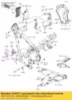 920721219, Kawasaki, band,tol case kl650-a1 kawasaki  h2 h2r klr tengai 500 650 1000 1987 1988 1989 1990 1991 2015 2016 2017 2018, New