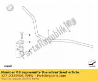 32712335908, BMW, klemsteun, boven - d = 28 mm bmw  1200 1997 1998 1999 2000 2001 2002 2003 2004, Nieuw