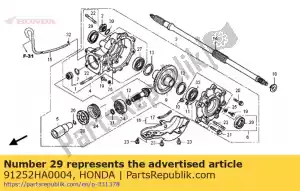 honda 91252HA0004 uszczelka olejowa 35x49x6 (nok) - Dół