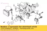 31651HN0A02, Honda, socket comp.access honda trx450es foreman es trx450fe fourtrax 450 , Nuevo