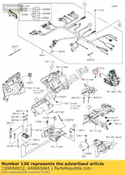 Tutaj możesz zamówić 01 ? Ruba, ko? Nierz, 6x12 od Kawasaki , z numerem części 130AA0612: