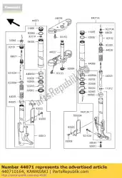 Qui puoi ordinare damper-assy, ?? Fork, lh vn1600-b2 da Kawasaki , con numero parte 440710164: