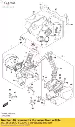 Tutaj możesz zamówić ? Ruba 6x35 od Suzuki , z numerem części 0913606167: