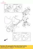 5B62816R0000, Yamaha, étiquette, avertissement info générale. yamaha pw tt r 50 110 125 2013 2014 2015 2016, Nouveau