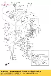 Aquí puede pedir lavadora 6464313202 de Yamaha , con el número de pieza 902020802200: