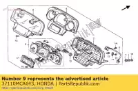 37110MCA643, Honda, meter comp kam honda gl goldwing a gold wing  gl1800a 1800 , Nieuw