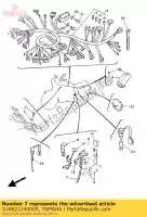 1UA821240000, Yamaha, banda, bateria yamaha rd rdlc rdlcf 350, Novo