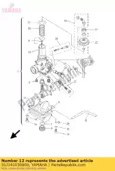 Here you can order the throttle screw set from Yamaha, with part number 31J141030000: