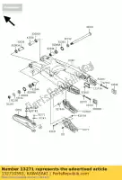 132710593, Kawasaki, plate,chain guide kx250t6f kawasaki klx kx 250 450 2006 2007 2008 2009 2010 2011 2012, New