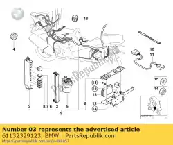 Here you can order the cover electronic-box from BMW, with part number 61132329123: