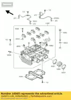 160651128, Kawasaki, holder-carburetor kawasaki kle  a b en vulcan ltd450 en500 kle500 500 450 , New