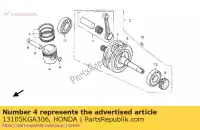 13105KGA306, Honda, piston(1.00) honda xr 125 2003 2004 2005 2006, New