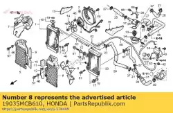 Here you can order the guide, l. Air from Honda, with part number 19035MCB610: