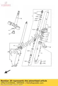 yamaha 2PN231030000 gruppo forcella anteriore (dx) - Il fondo