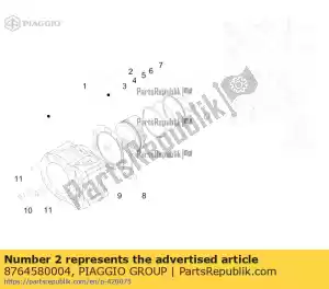 Piaggio Group 8764580004 t?ok + sworze? t?okowy kat.4 - Dół