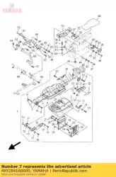 Qui puoi ordinare leva da Yamaha , con numero parte 4XY2841A0000: