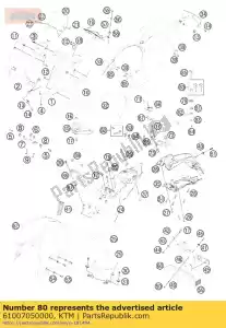 ktm 61007050000 blokada siedzenia 05 - Dół