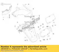 2B000872, Piaggio Group, tylne os?ony przeciwbryzgowe silnika piaggio mp mp3 350 maxi sport zapm860x, zapta10w zapm86100, zapm86101 zapm86200, zapm86202 zapta10x zapta1100, zapta19l zapta1200 zapta1200, zapta1201 zapta1202 zapta1202, zapta1204 zapta130 zaptd1102,  zaptd120 300 350 400 500 2014 2015 2016 2017 2018 20, Nowy