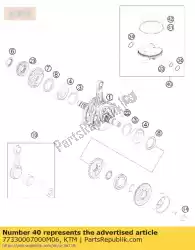 Here you can order the piston cpl. D=97mm from KTM, with part number 77330007000M06: