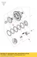 T1170907, Triumph, disc friction clutch a triumph america carbs america efi bonneville & bonneville t100 carbs bonneville & bonneville t100 efi bonneville efi > 380776 bonneville from vin 380777 & se bonneville from vin 380777/ se bonneville t100 efi scrambler carb scrambler efi sp, New