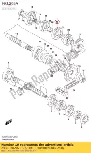 suzuki 2433038202 marcia, 3a guida - Il fondo