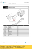 827707, Aprilia, olieschraapring d.92x2.5, Nieuw