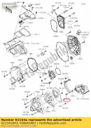 Tutaj możesz zamówić ? Ruba z ko? Nierzem ma? A, 8x20 zx1400 od Kawasaki , z numerem części 921541843: