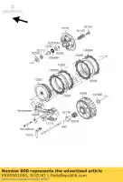 KK600A1000, Suzuki, Stal kulista 5/16 suzuki rm z250 250 , Nowy