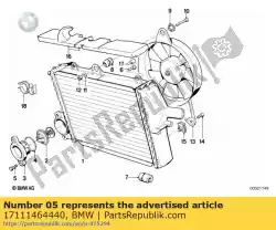 Qui puoi ordinare bullone esagonale - m5x12 da BMW , con numero parte 17111464440: