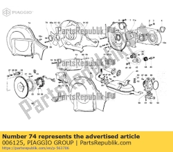 Aprilia 006125, Wasmachine, OEM: Aprilia 006125