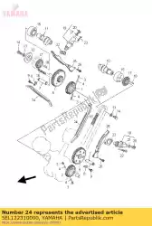 Qui puoi ordinare guida, tappo 1 da Yamaha , con numero parte 5EL122310000: