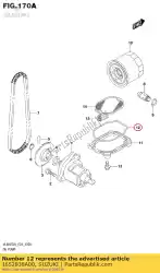 Here you can order the d-ring,oilstr. From Suzuki, with part number 1652838A00: