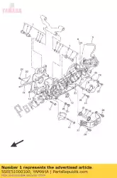 Here you can order the crankcase assy from Yamaha, with part number 5SEE51000100: