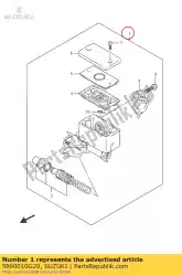 Tutaj możesz zamówić zespó? Cylindra, f od Suzuki , z numerem części 5960010G20: