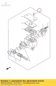 Suzuki 5960010G20 zespó? cylindra, f - Dół