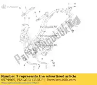 6574965, Piaggio Group, Pin r.h. piaggio beverly bv zapm69 zapm69200 zapm69300, zapm69400 zapma20s zapma210 zapma2100 zapma2200 zapmd2100 zapmd220,  zapmd2200 125 300 350 400 2010 2011 2012 2013 2014 2015 2016 2017 2018 2019 2020 2021 2022, Novo