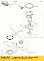 510440812, Kawasaki, tube-assy kvf750ghf kawasaki  brute force kvf 750 2008 2009 2010 2011 2012 2013 2014 2015 2016 2017 2018 2019 2020 2021, Nowy