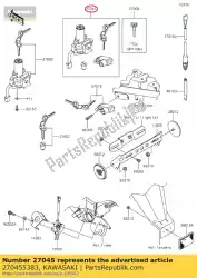 Aquí puede pedir interruptor de montaje de Kawasaki , con el número de pieza 270455383: