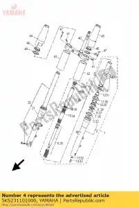 yamaha 5KS231101000 d?tka komp.1 - Dół