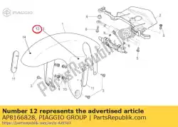 Qui puoi ordinare adesivo rh quadri da Piaggio Group , con numero parte AP8166828: