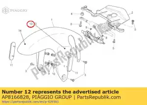 Piaggio Group AP8166828 adesivo rh quadri - Il fondo