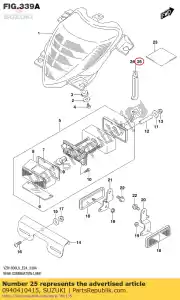 suzuki 0940410415 zacisk - Dół