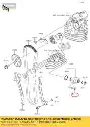 Tutaj możesz zamówić ? Ruba z ko? Nierzem, 6x25 klx125ddf od Kawasaki , z numerem części 921541196: