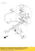 5986923H00, Suzuki, boné suzuki gsx bking bk bka hayabusa ruf r bkau2 ru2 bkuf bku2 gsx1300bka b king 1300 , Novo