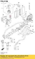 Here you can order the bolt from Suzuki, with part number 015600625A: