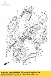 Tutaj możesz zamówić amortyzator od Yamaha , z numerem części 4B52174X0000: