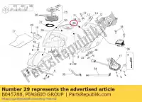 B045788, Piaggio Group, Tank guard decal aprilia rsv rsv4 rsv4 tuono tuono tuono v zd4rkl00zd4rkl01 zd4tyh00, zd4tycc1 zd4tyua0 1000 1100 2013 2014 2015 2016, New