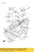 90105126A600, Yamaha, bout, sluitring yamaha xv 1600 1900 1999 2000 2001 2002 2006 2007 2008 2009 2011 2012 2013, Nieuw