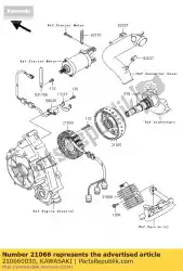 spanningsregelaar van Kawasaki, met onderdeel nummer 210660030, bestel je hier online: